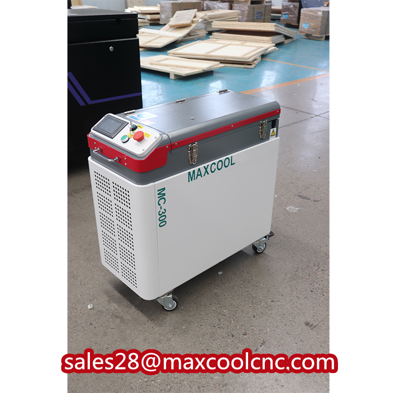 Industrial Laser Cleaning Machine - Laser Cleaner on Metal Wood Glass