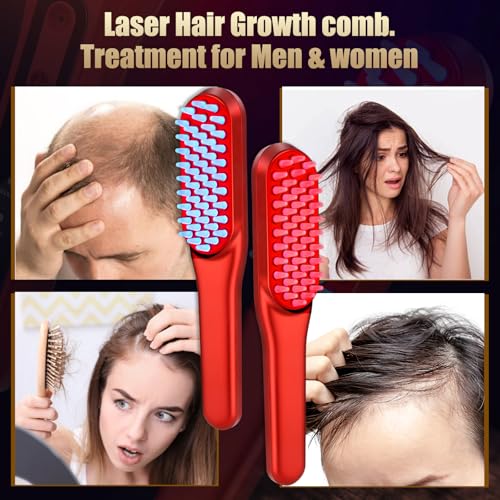 Industrial Laser Beam - Laser Hair Growth Comb, Red Light