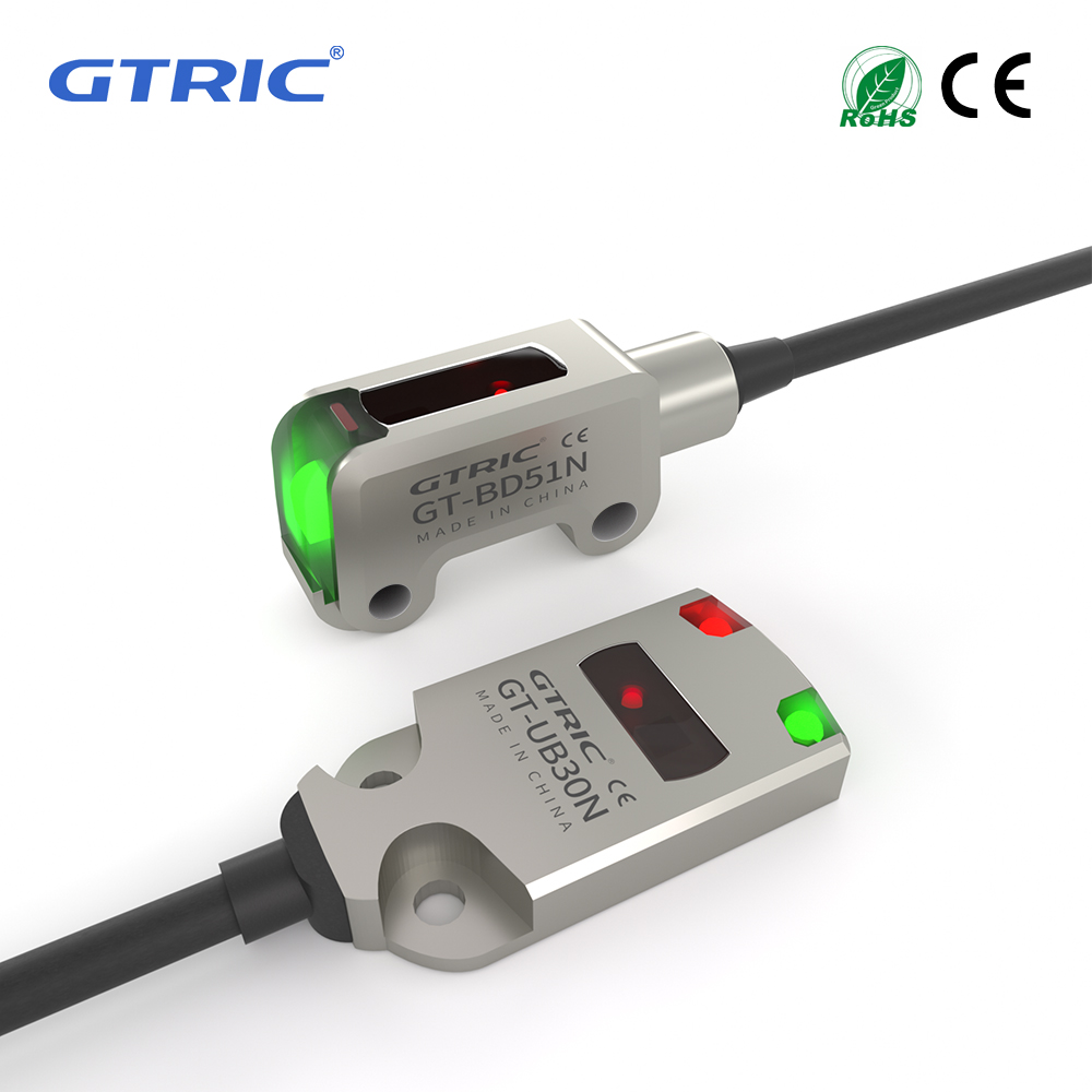 Industrial Laser Distance Sensor - GTRIC Photoelectric Sensor Switch Mini Ultra-thin