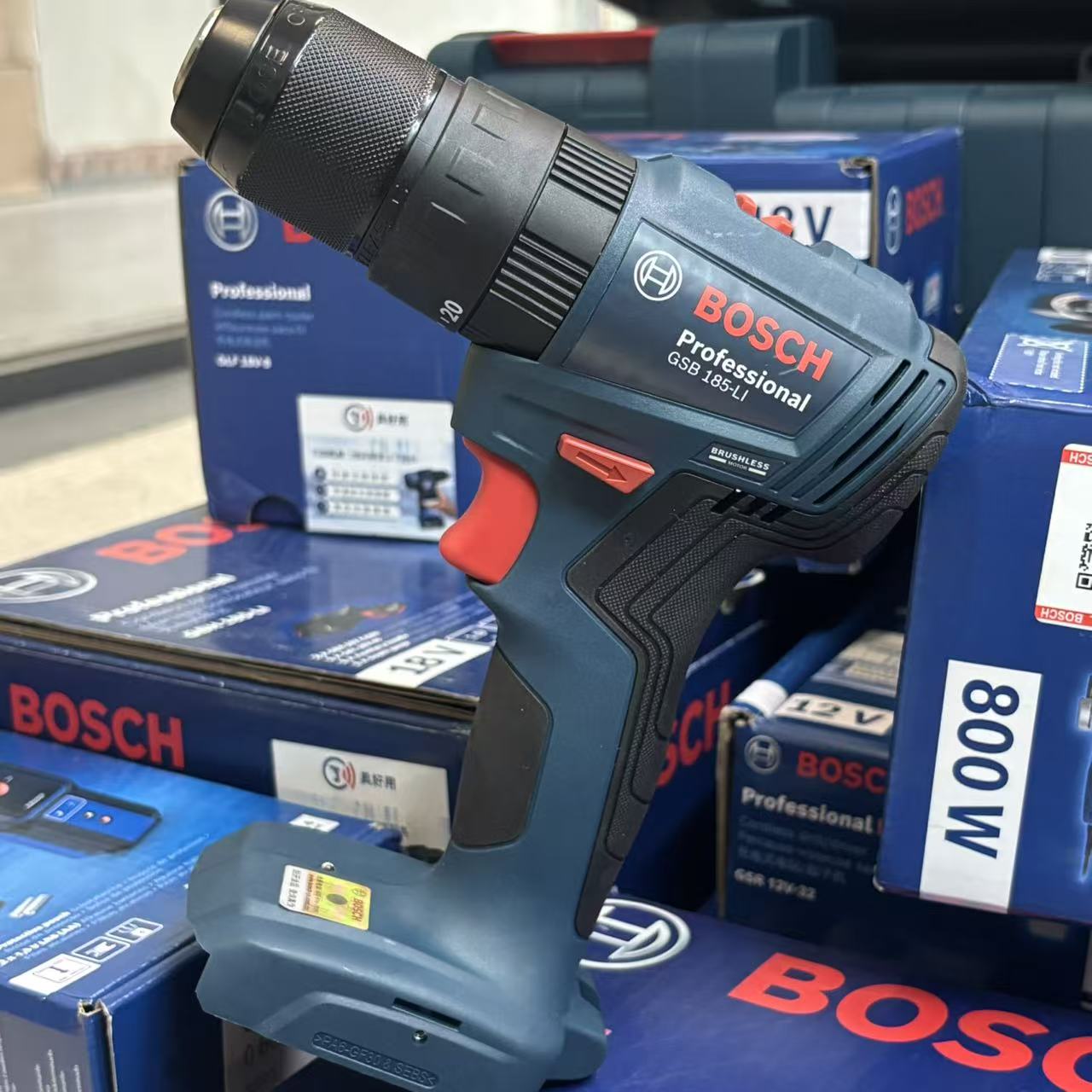 BOSCH GSB 185-LI Brushless Cor - Bosch Drill Gsb 18V ulasan dan harga