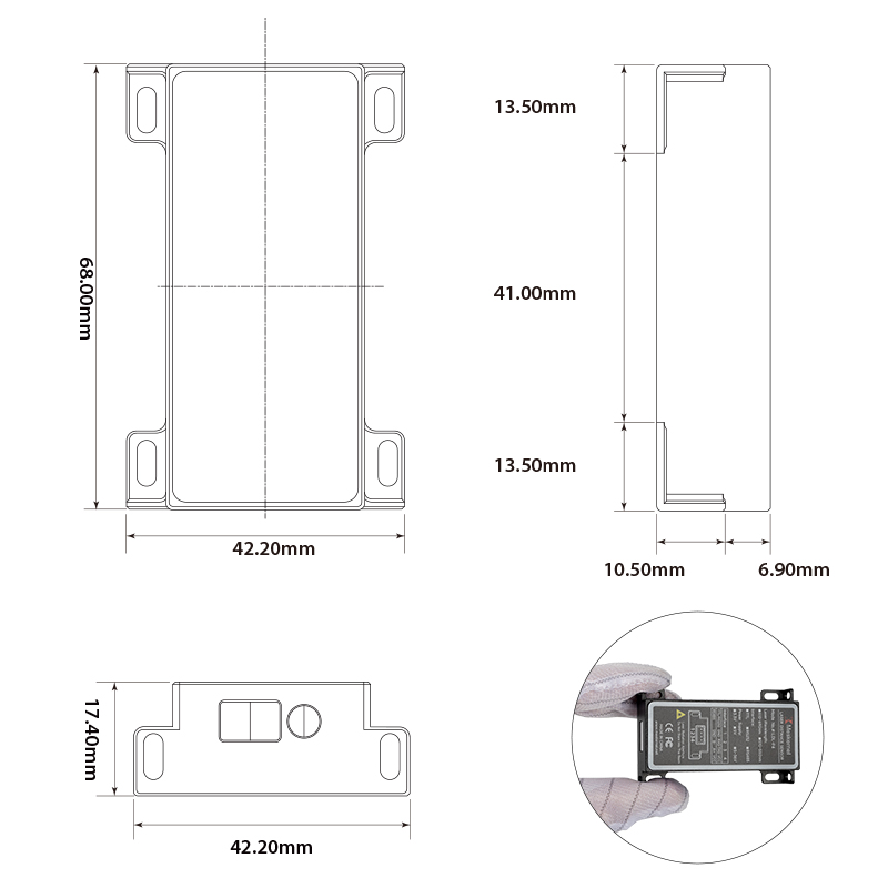 NEW LDL-P4 TTL Output Laser Di - Industrial Laser Distance Sensor ulasan dan harga