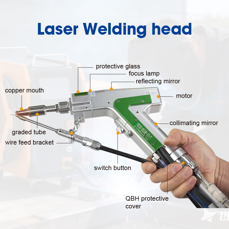 Portable 5 in1 Air Cooled Hand - Portable Laser Rust Removal ulasan dan harga