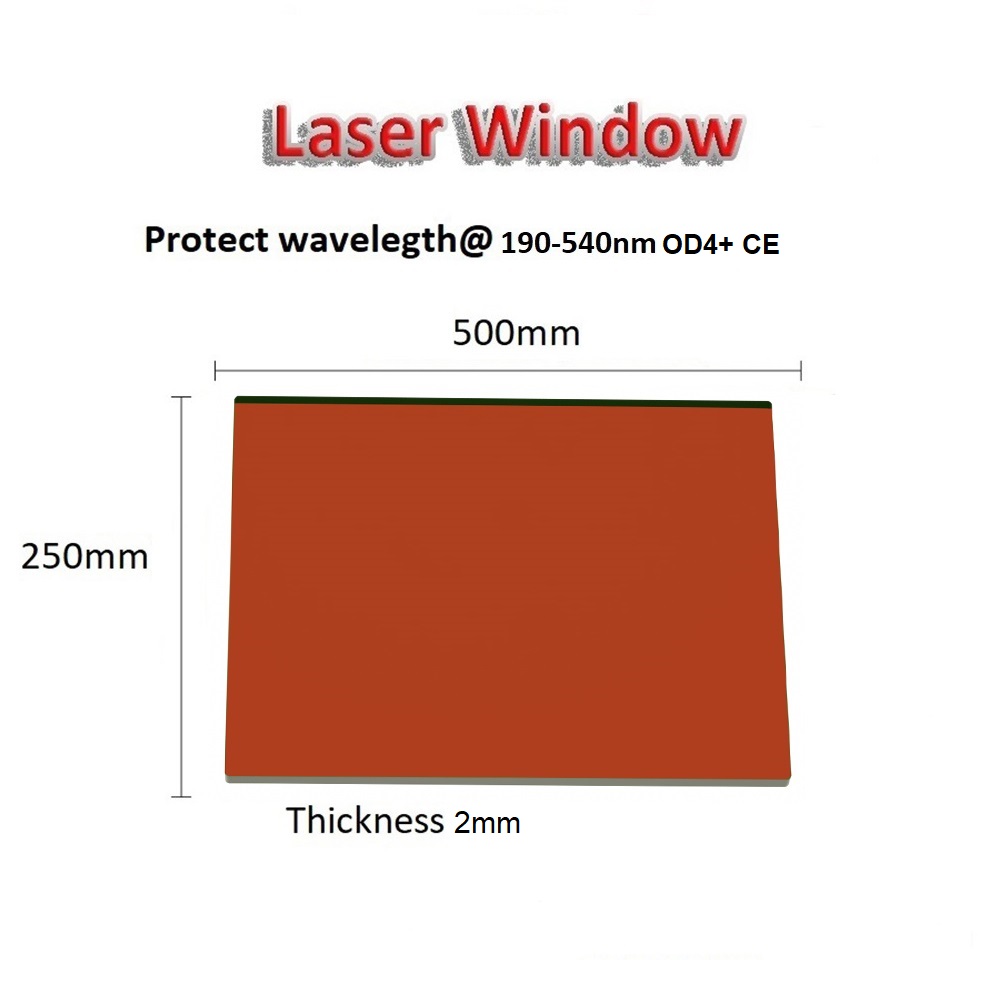 Laser Viewing Shield Protectiv - Industrial Uv Laser Engraver ulasan dan harga