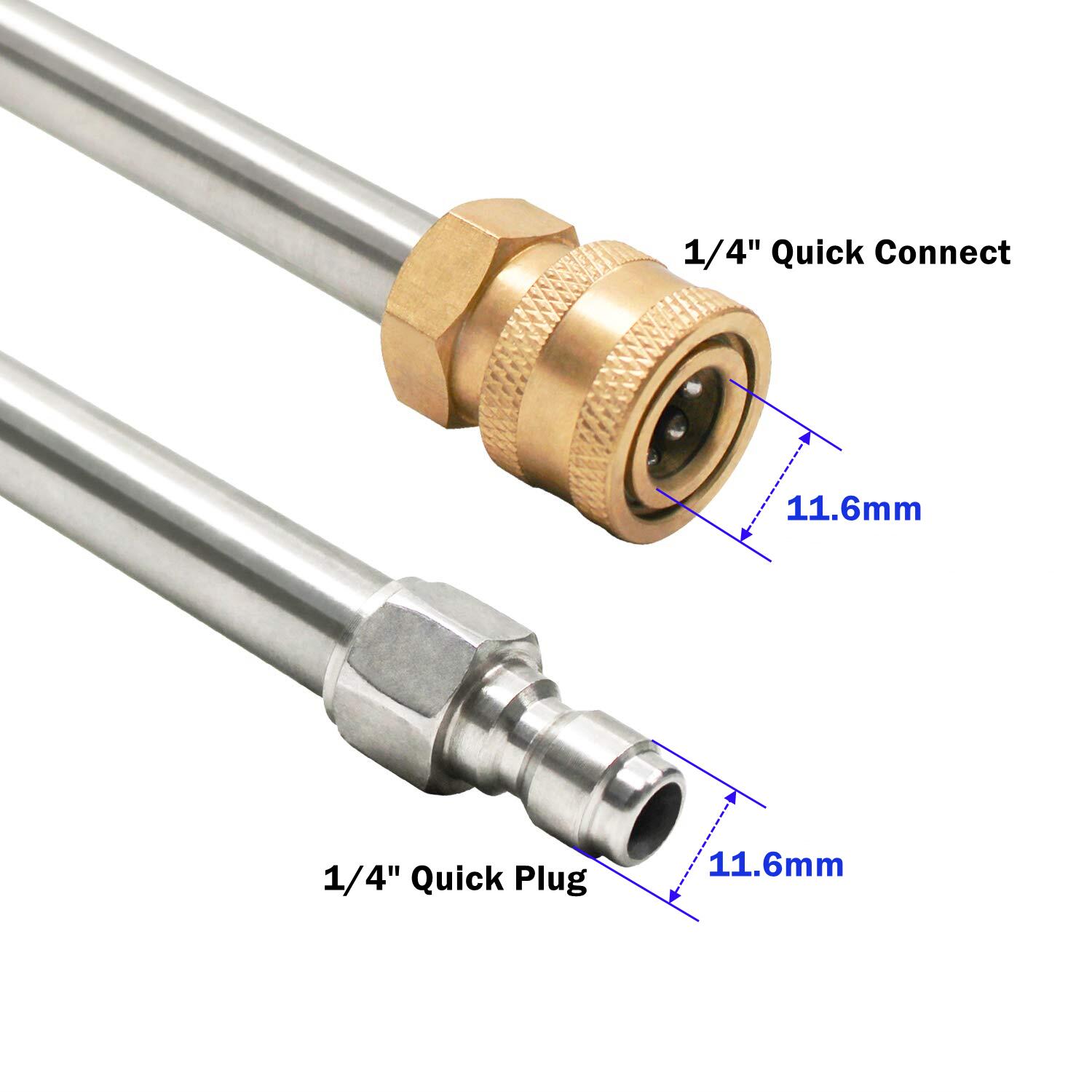 Pressure Washer Extension Wand - Laser Nozzle Ceramic ulasan dan harga