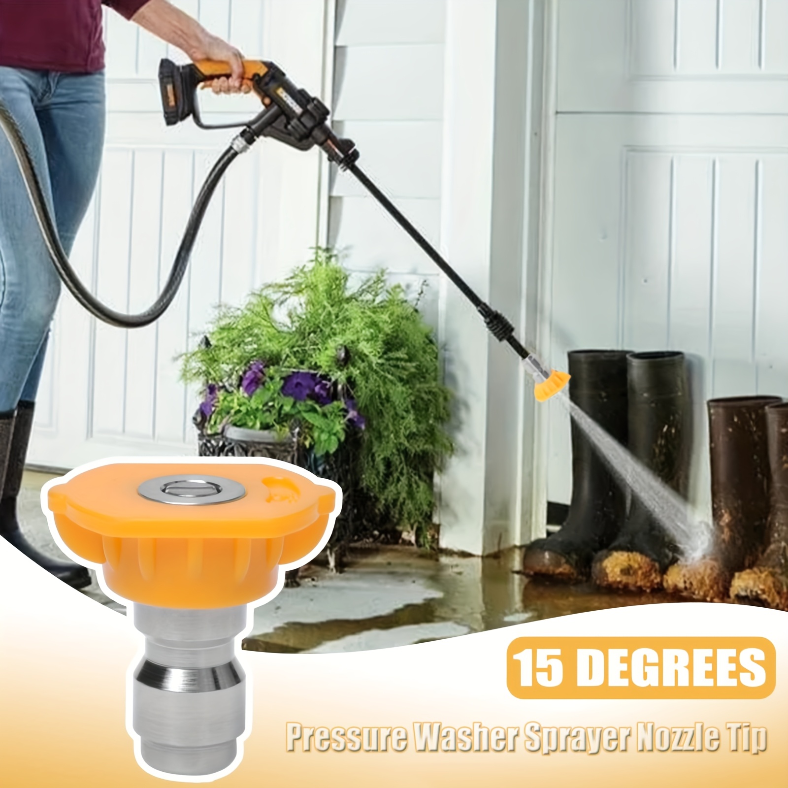 6‑Pack Stainless Steel Pressur - Laser Nozzle Ceramic ulasan dan harga
