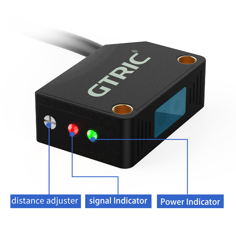 GTRIC Square Laser Photoelectr - Industrial Laser Distance Sensor ulasan dan harga