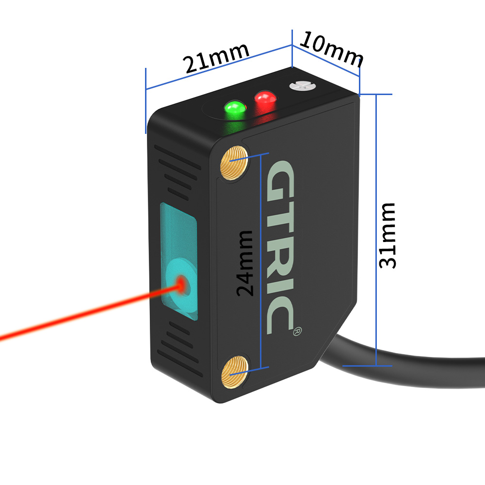 GTRIC Square Laser Photoelectr - Industrial Laser Distance Sensor ulasan dan harga