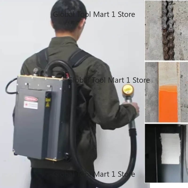 200W 300W Greasy Dirt Removal  - Portable Laser Rust Removal ulasan dan harga