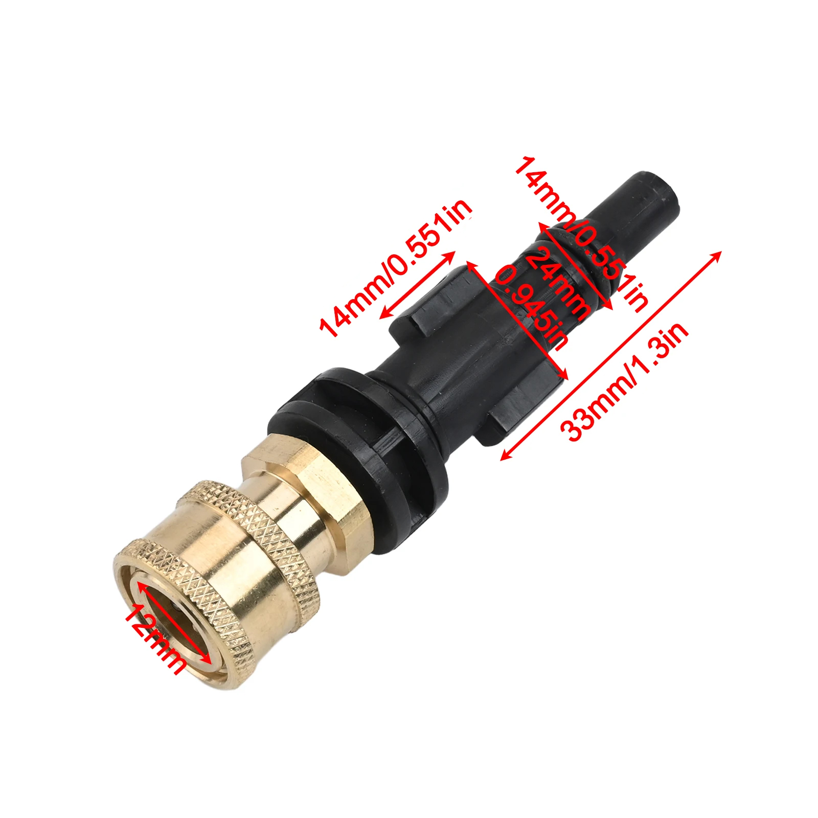 6Pc High Pressure Washer Quick - Laser Nozzle Ceramic ulasan dan harga