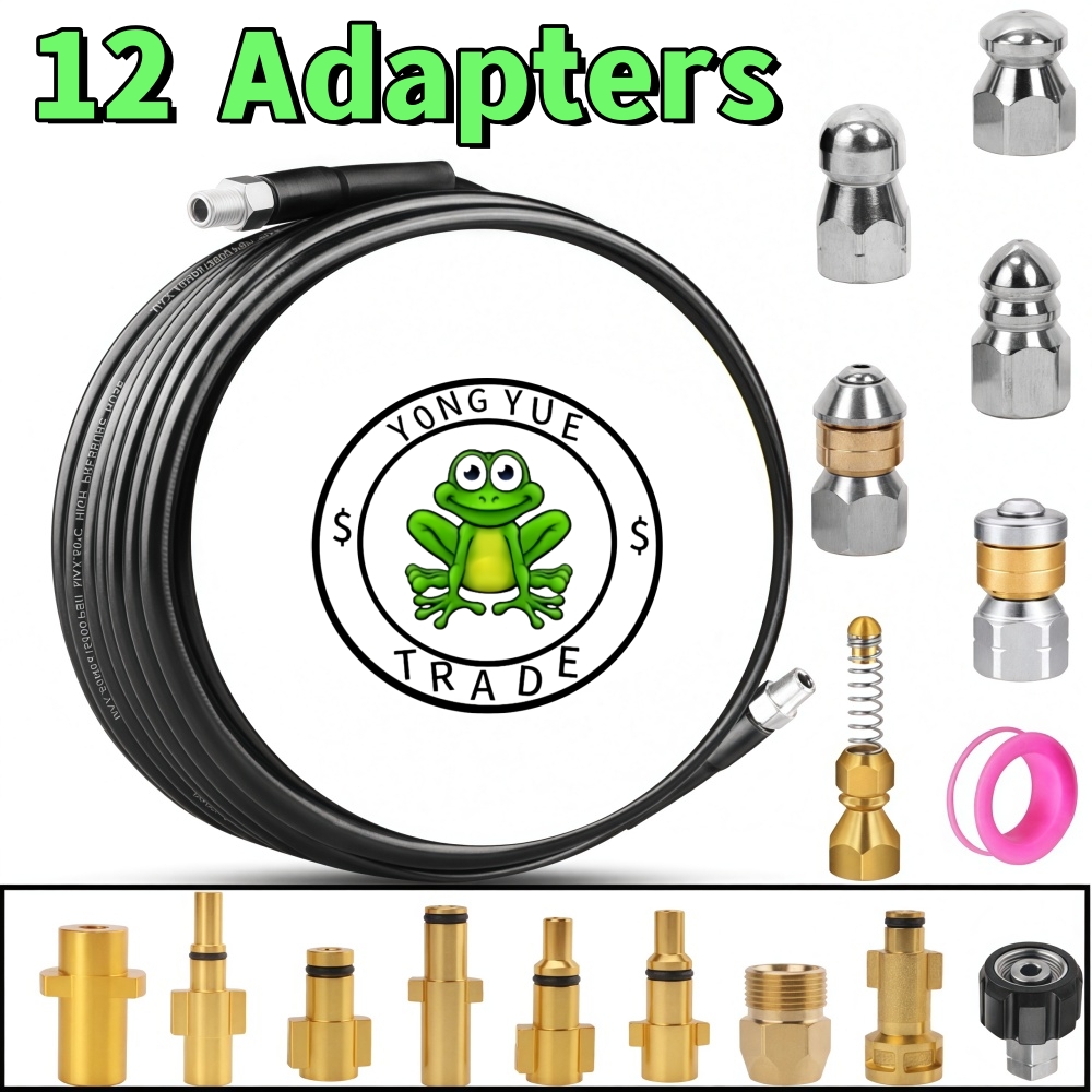 5~50m Pressure Washer Sewer Je - Laser Nozzle Ceramic ulasan dan harga