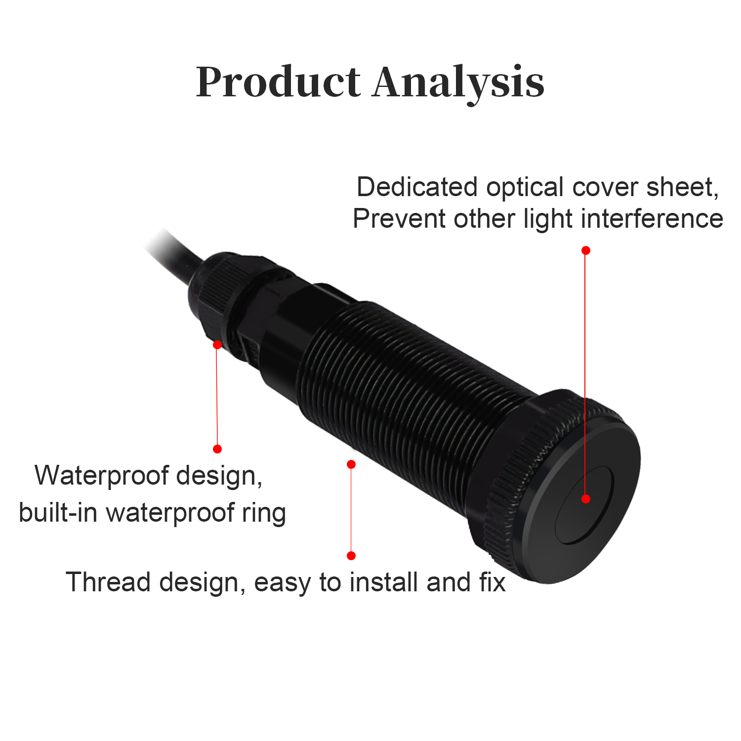 WT53R Time-of-Flight (ToF) Las - Industrial Laser Distance Sensor ulasan dan harga