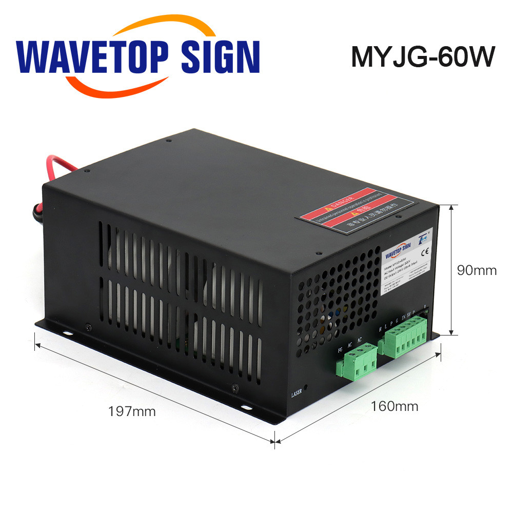 SignkoRay Co2 Laser Power Supp - Laser Power Supply 60W ulasan dan harga